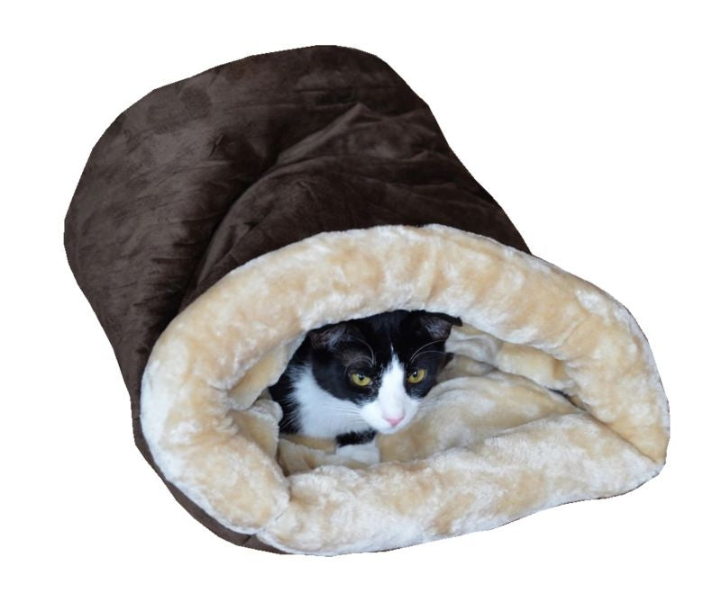 Armarkat Mocha Soft Cave Cat Bed