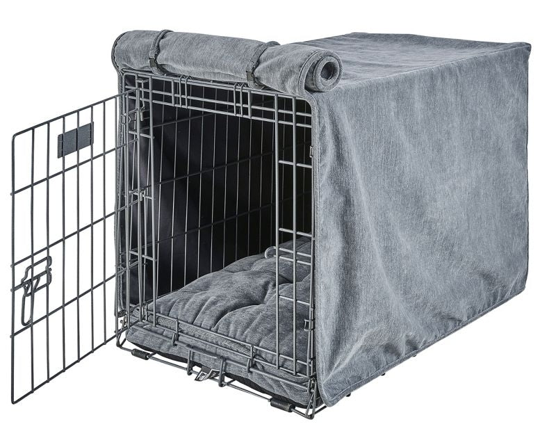 Bowsers Mineral Microvelvet Dog Crate Cover
