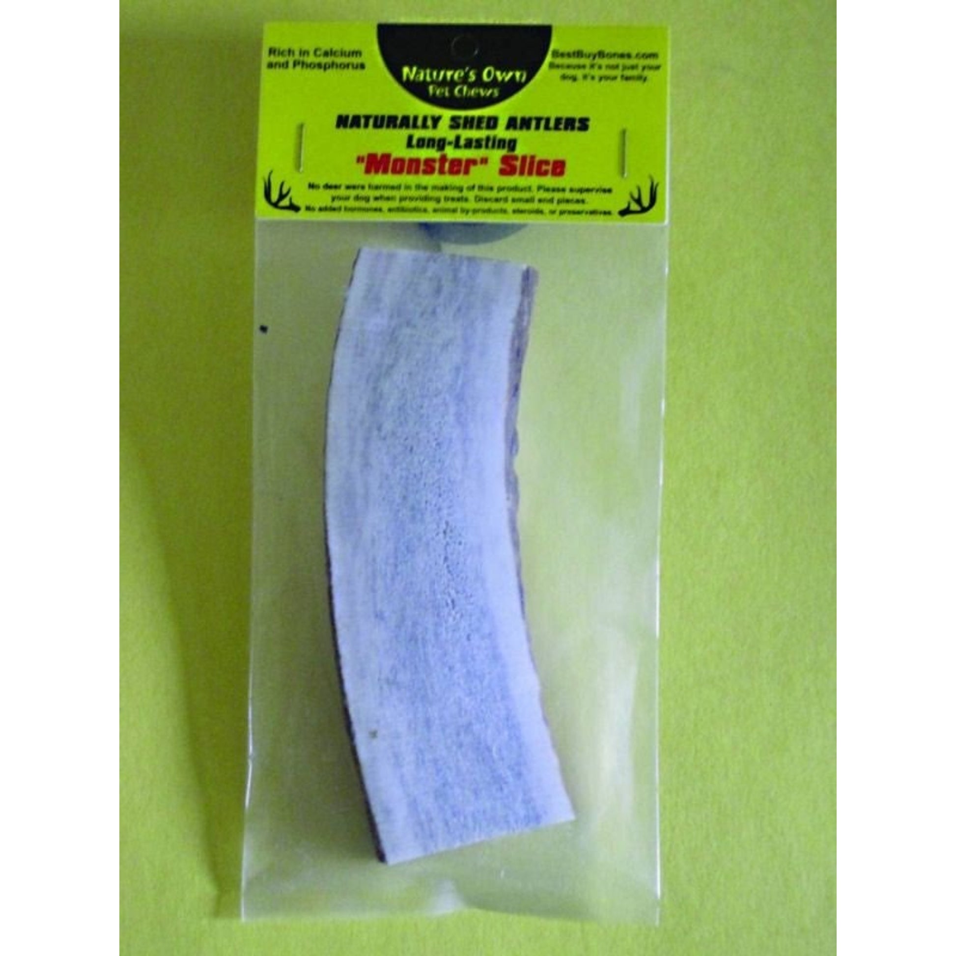 Natures Own Pet Naturally Shed Sliced Antler