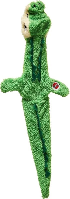 Love The Earth Crocodile Stuffing Free Dog Toy