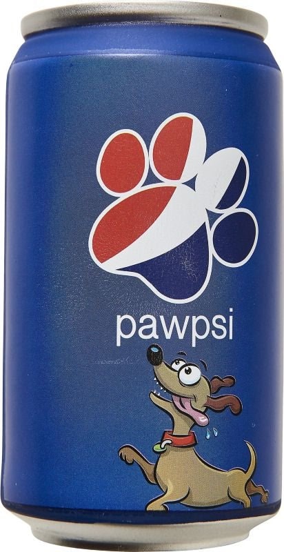 Spot Fun Drink Pawpsi Can Vinyl Dog Toy
