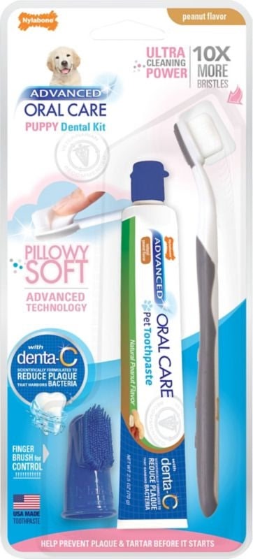 Advanced Oral Care Puppy Dental Kit Soft Bristles