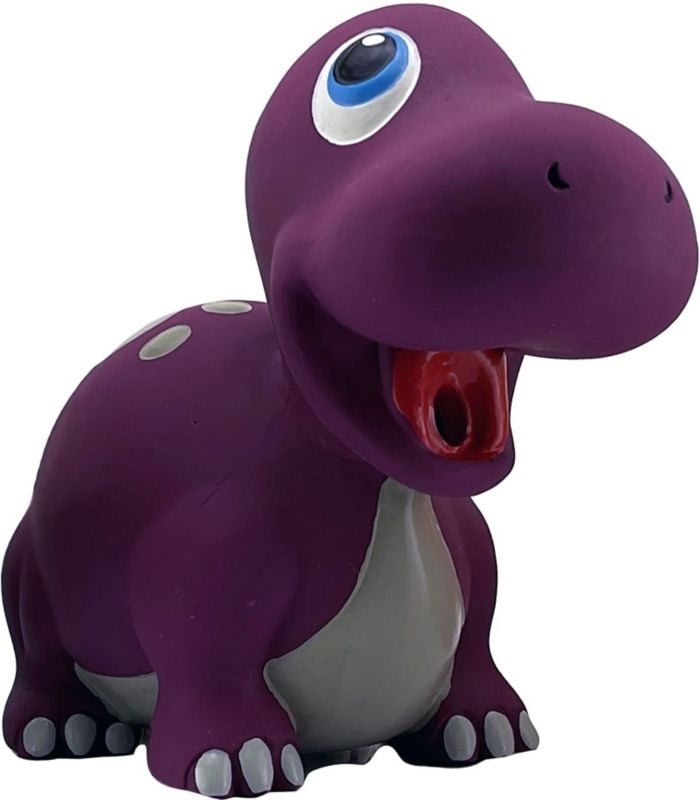 Naturflex Brontosaurus Latex Dog Toy Tiny 4in