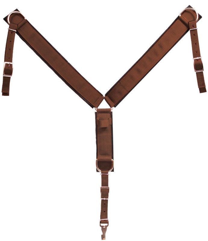 Economy Nylon Felt Padded Straight Breast Collar