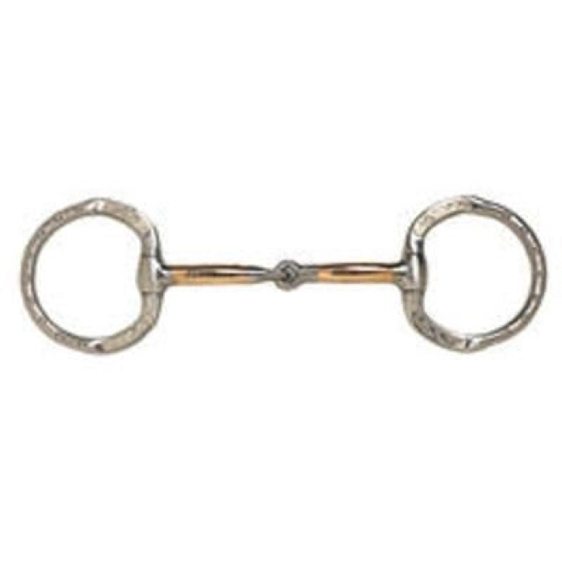 Tough1 SS Engraved Snaffle D-Ring Bit
