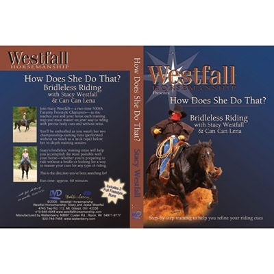 Stacy Westfall Bridleless Riding DVD
