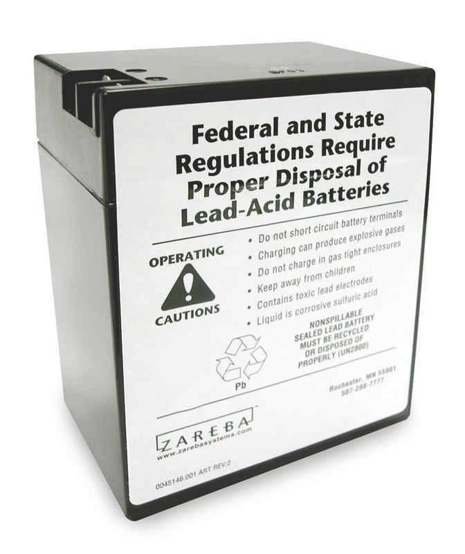 Replacement Battery for 30 Mile Solar Charger