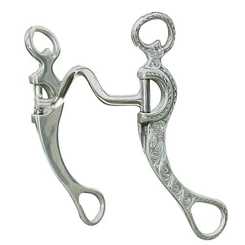 Western AL Engraved Med Port Show Bit