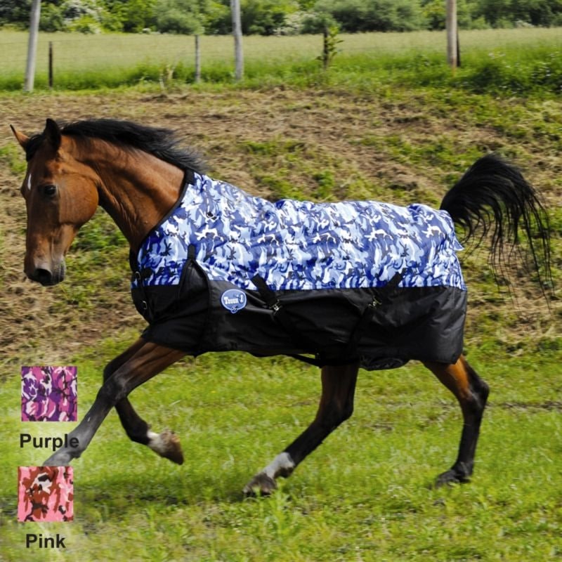 Tough1 600D Waterproof Poly Camo Blanket