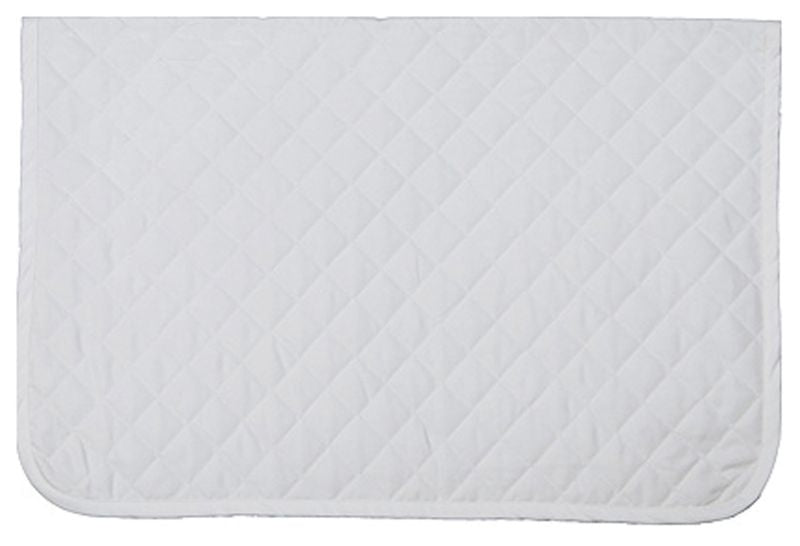 Quilted Cotton Baby Pads White