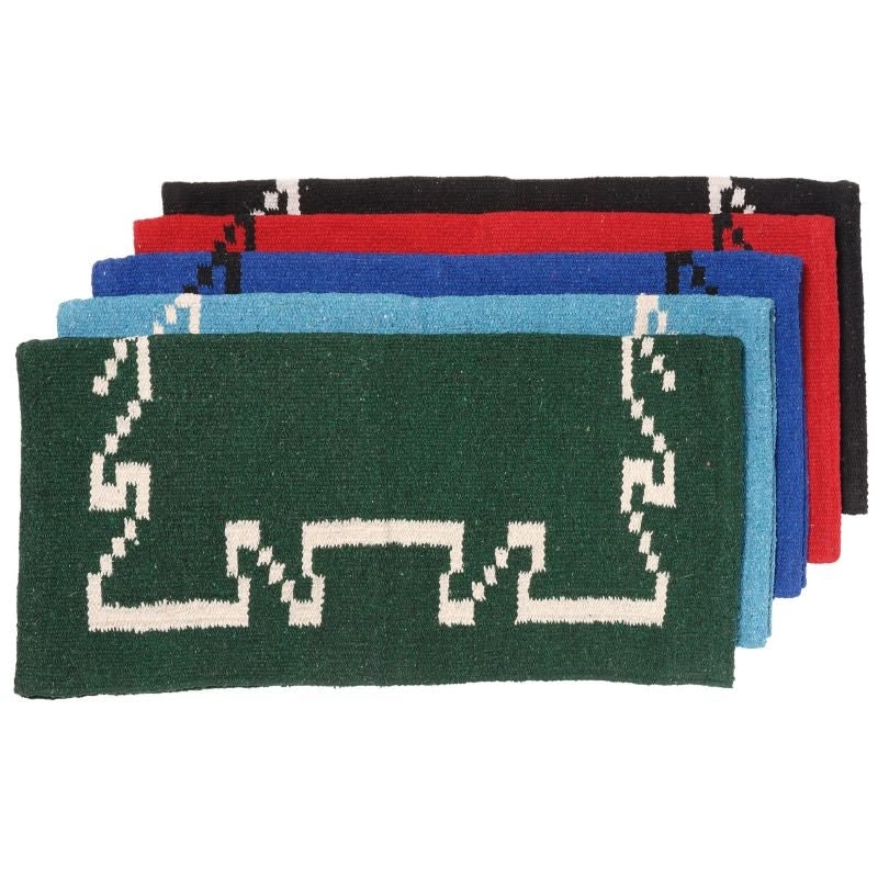 Tough1 Black Hawk Acrylic Saddle Blanket