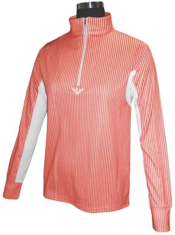 Tuffrider Ladies Neon Stripe Tec Shirt