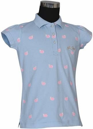 Equine Couture Whale Kids SS Polo Shirt
