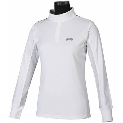 Equine Couture Ladies Darsy Show Shirt 1X Navy