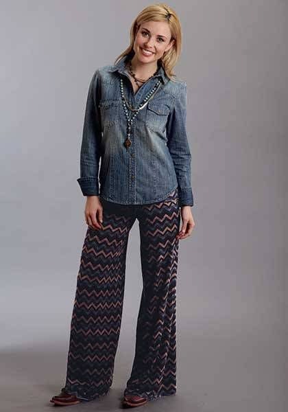 Stetson Ladies Fall I Chevron Knit Pants