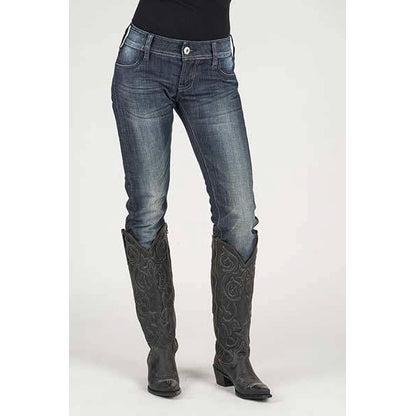 Stetson Ladies S Pocket Straight Leg Jeans