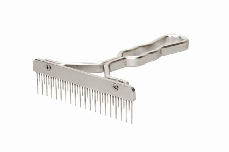Weaver Mini Fluffer Comb Aluminum Hle 6w SS