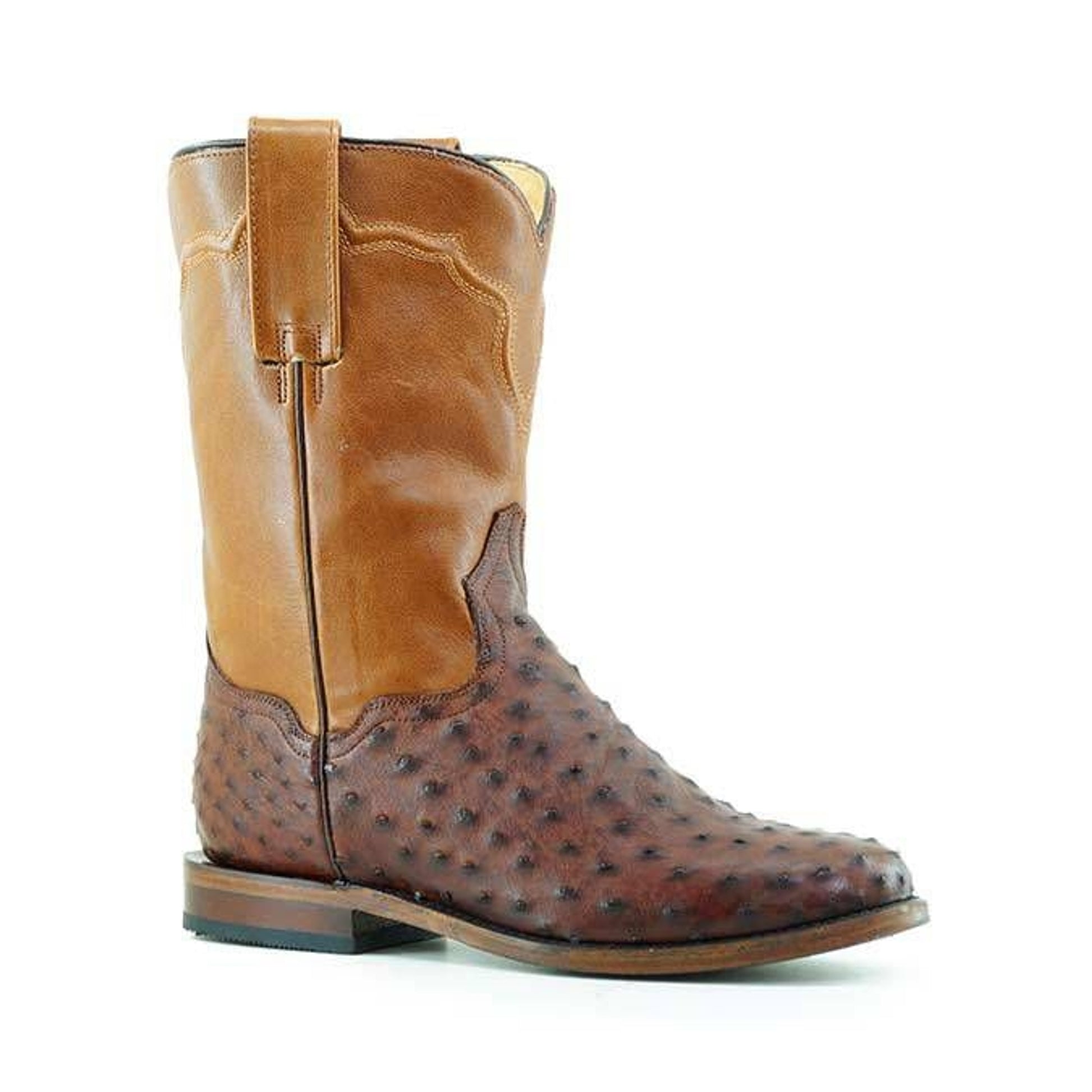Stetson Mens Puncher Exotic Boots Brown 9.5 D