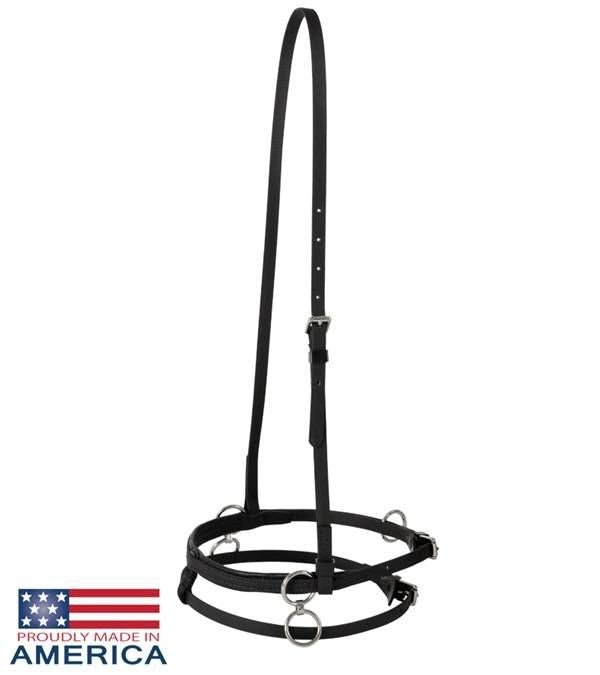 Featherweight Synthetic Flash Noseband Race Halter