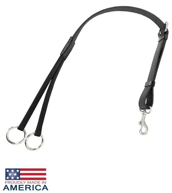 Featherweight Us 2Ring Rear Overcheck Black