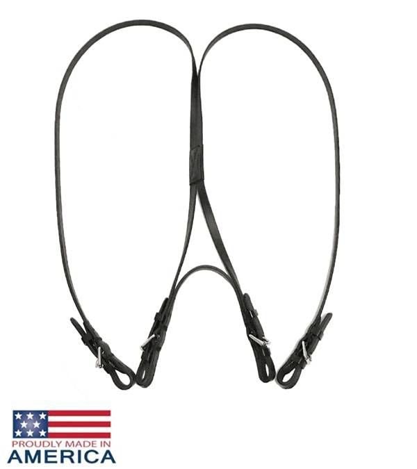 Featherweight Double Front Overcheck Black