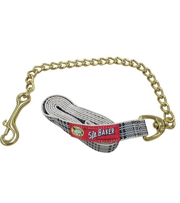 Baker Lead With 24In Solid Brass Chain