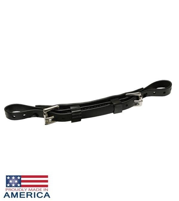 Featherweight Jaw Strap Black Adjustable