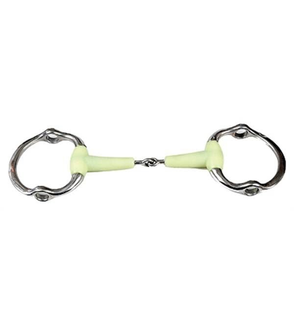 Jacks Apple Gag Bit Stainless Steel 5In