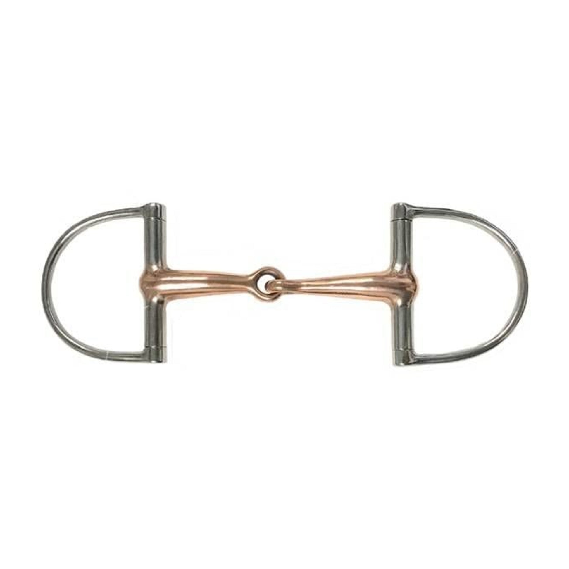 Jacks Copper Mouth Dee Ring Racing Bit