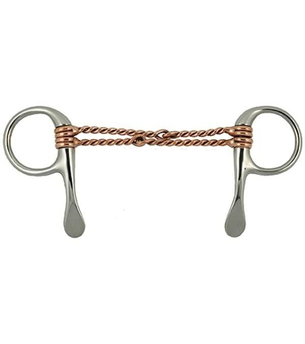 Jacks Double Copper Twisted Wire Bit