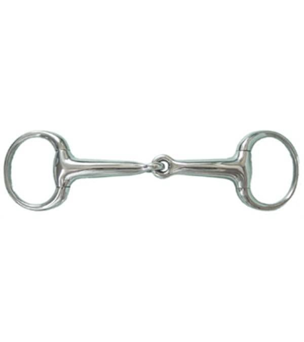 Jacks Hollow Mouth Eggbutt Snaffle Bit
