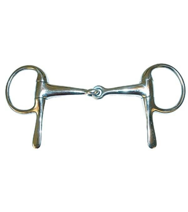 Jacks Swedish Snaffle Bit Stainless Steel 41/2In