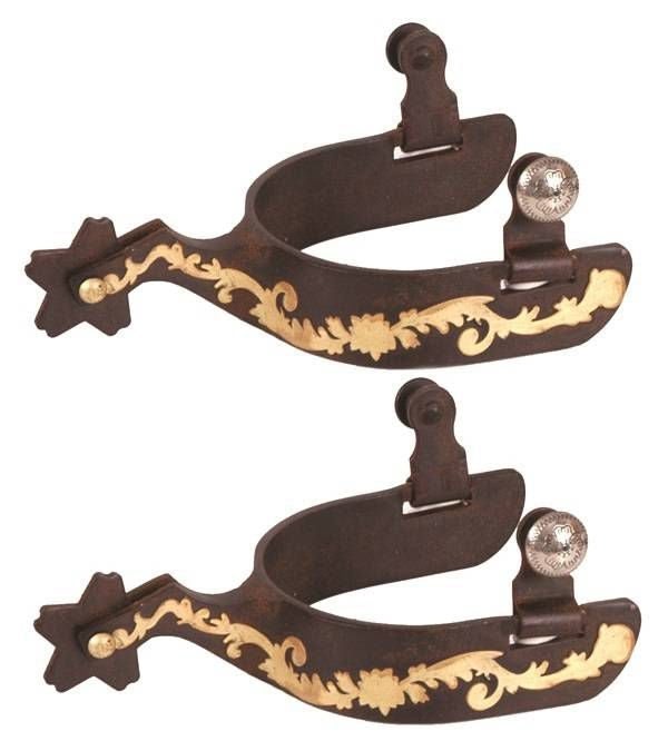 Jacks Spurs with German Gold Trim