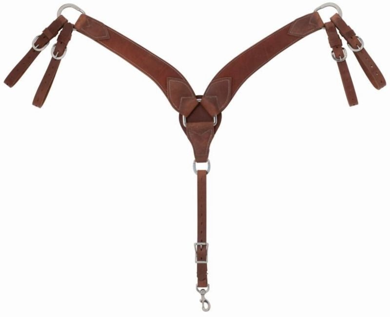 Weaver Leather Protack Roper Breast Collar Russet