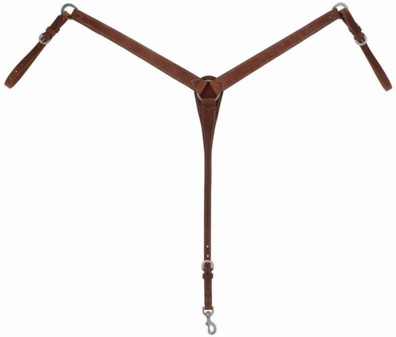Weaver Protack Tapered Breast Collar Russet