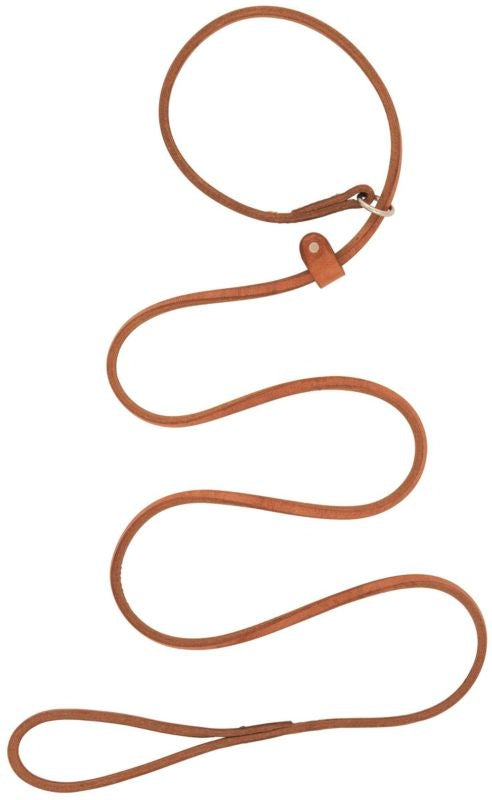 Weaver Round Slip Lead 3/8 X 6ft Russet Leather