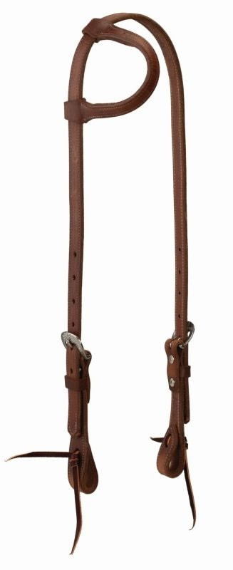 Weaver Synergy Sliding Ear Headstall Floral Horse