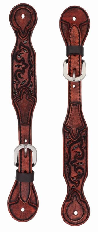 Weaver Ladies Cross Pioneer Spurstraps Ladies Red