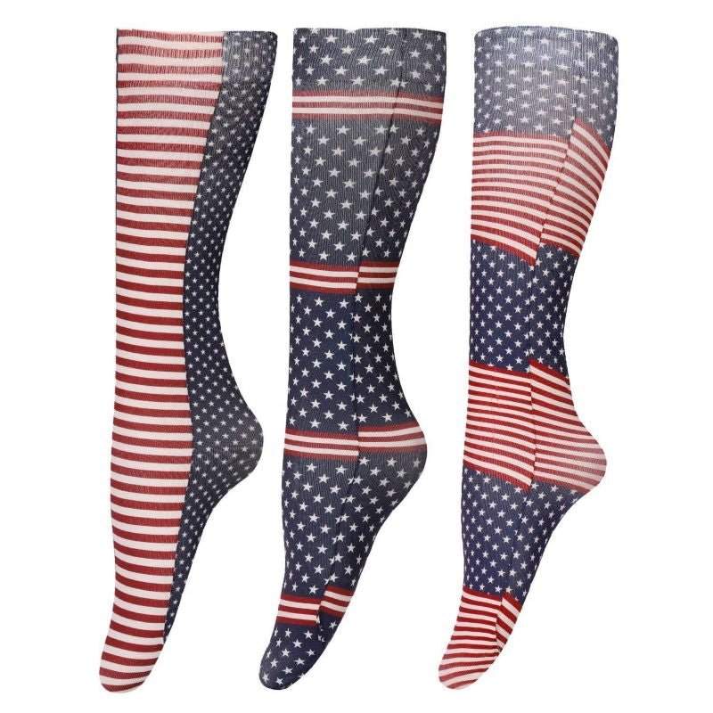 Tuffrider Patriotic Socks 3 Pack