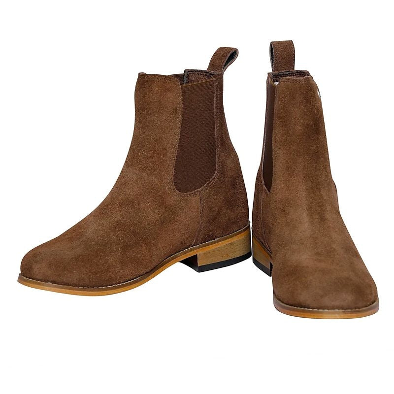 Tuffrider Ladies Windsor Pull On Boots Mocha 10