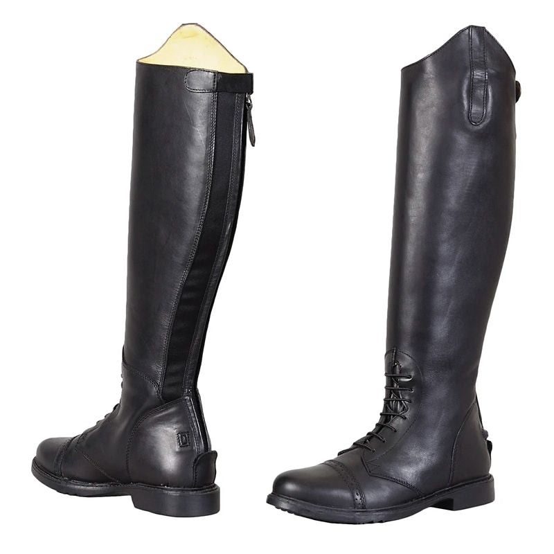 Tuffrider Ladies Baroque Field Boots Black 9 Wide