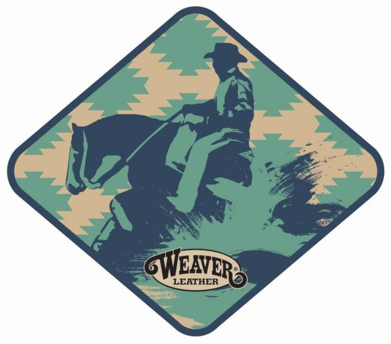 Weaver Leather Horse And Rider Sticker