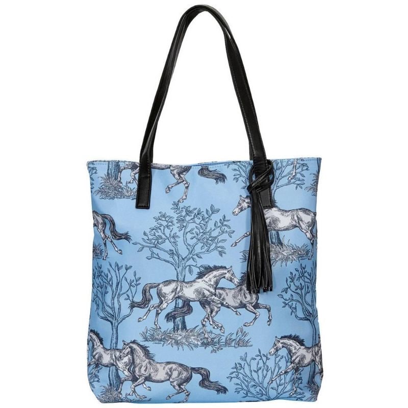 Awst International Lila Tote Bag With Tassel