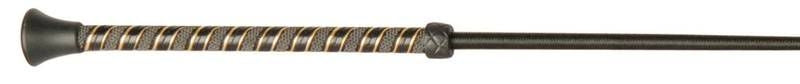 Roma Suregrip Leather Wrap Dressage Whip