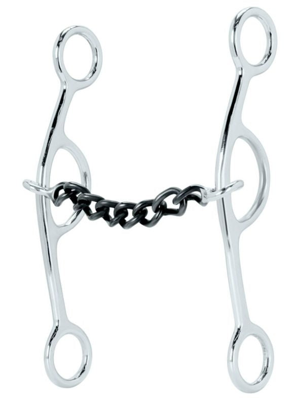 Weaver Leather Gag Bit With Chain Mouth 5In