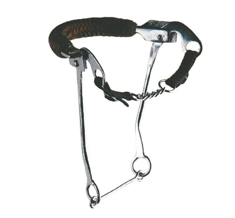 Korsteel Hackamore with Leather Noseband