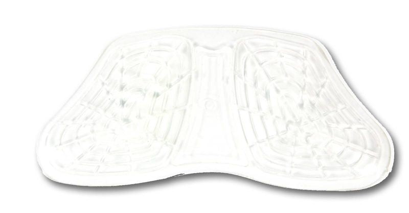 Roma Gel Front Riser Saddle Pad Clear