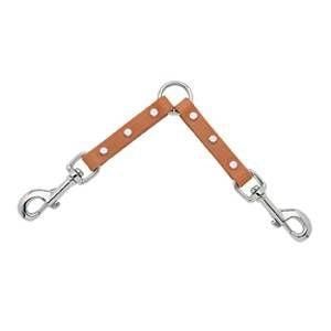 Hunt And Sport Two Dog Coupler Tan 5/8In x 12In