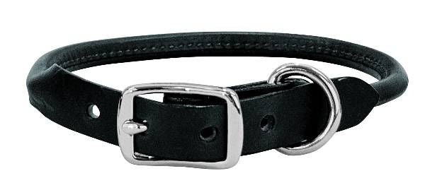 Briarwood Rolled Collar Black 3/4In x 13In