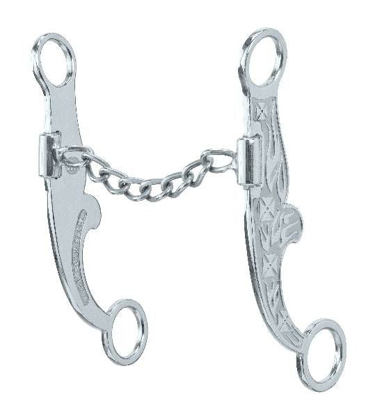 Jeremiah Watt Sweet Iron Polished Chain Bit Flame